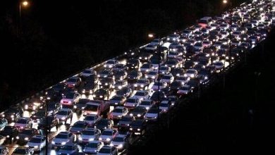 ترافیک سنگین شبانه در خروجی‌های مازندران