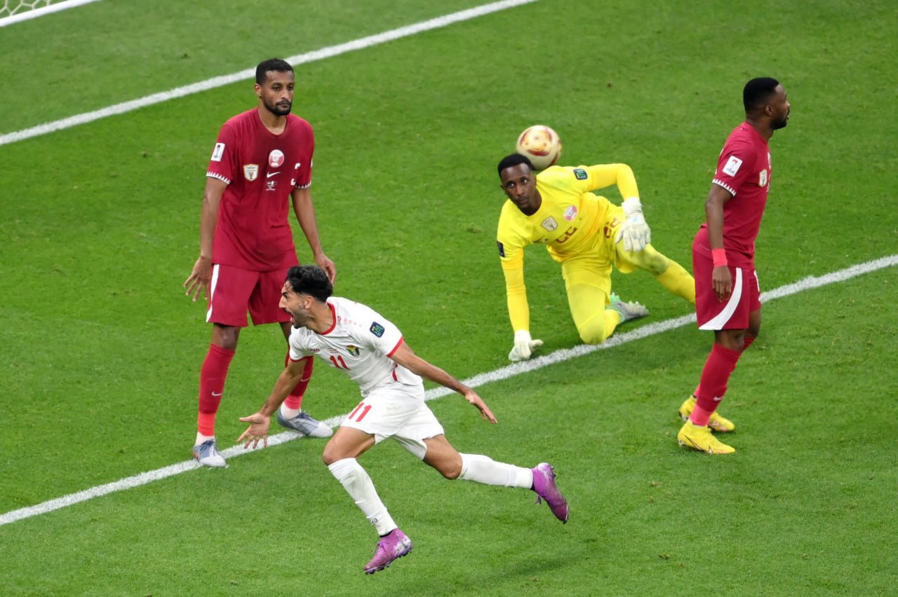 تک گل النعیمات به نام اردن، به کام قطر!