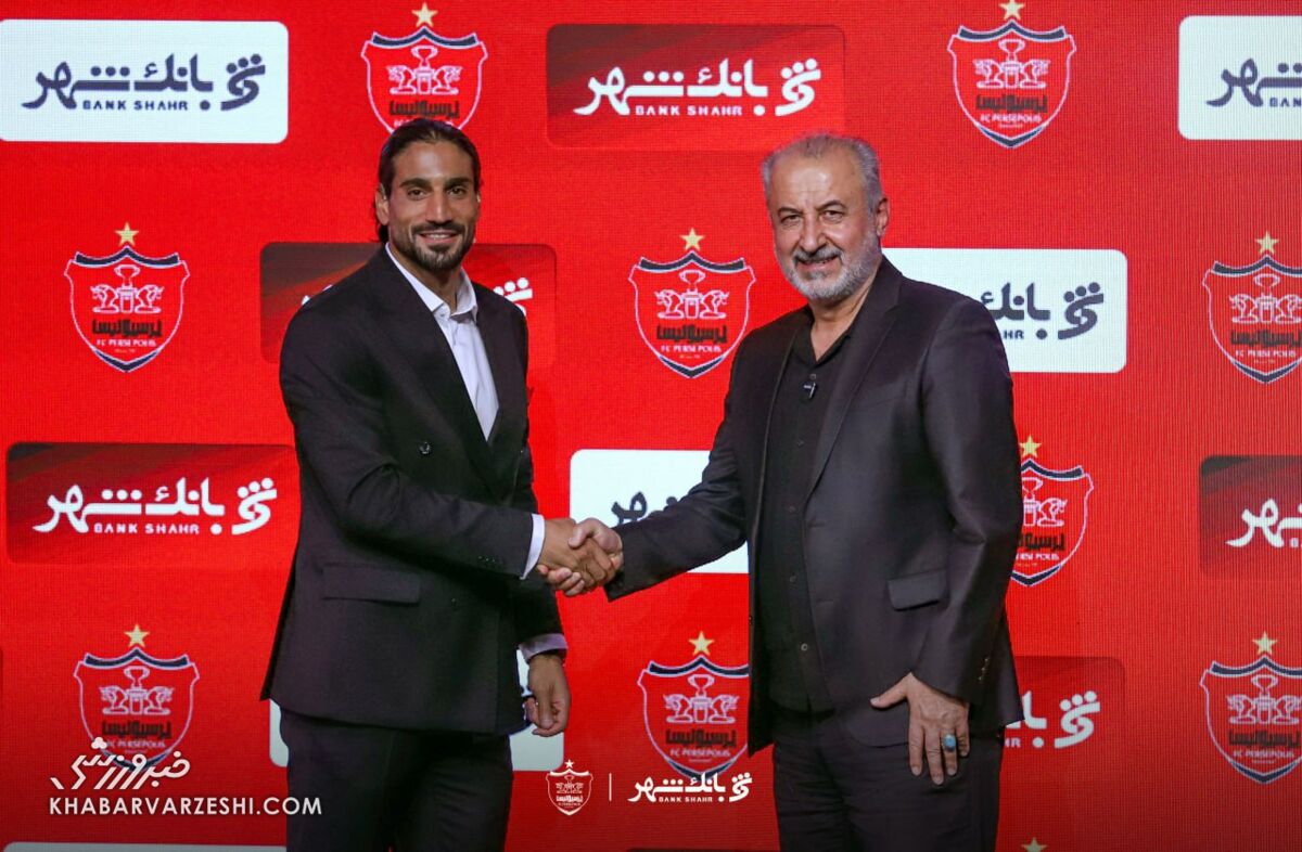 بغض خرید جدید پرسپولیس ترکید!/ فقط و فقط به این خاطر آمدم +ویدیو