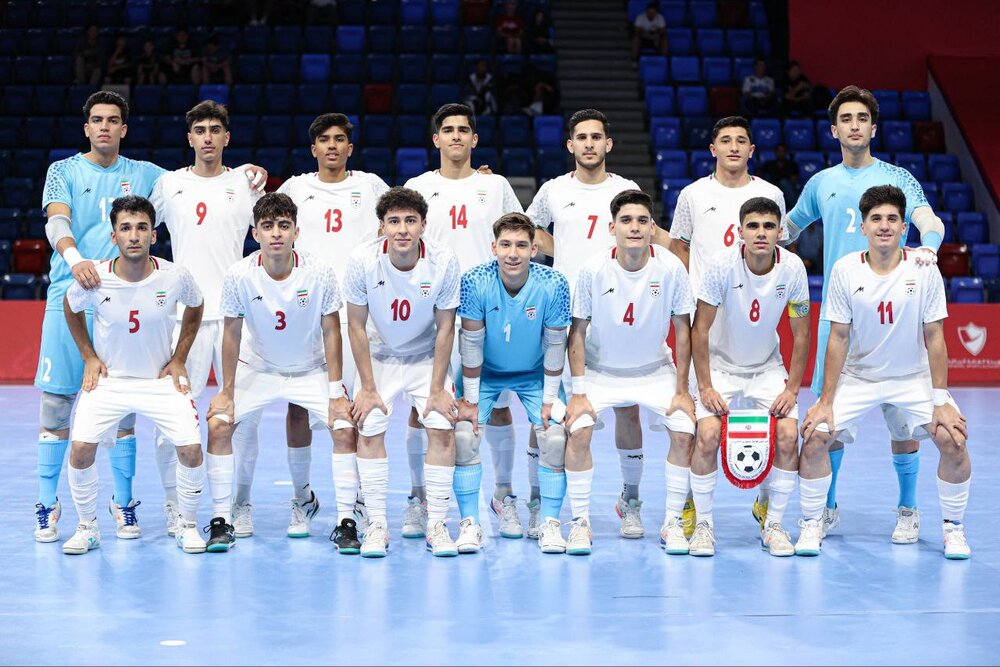 صعود پسران فوتسال ایران به نیمهنهایی با ۱۴ گله کردن سعودیها