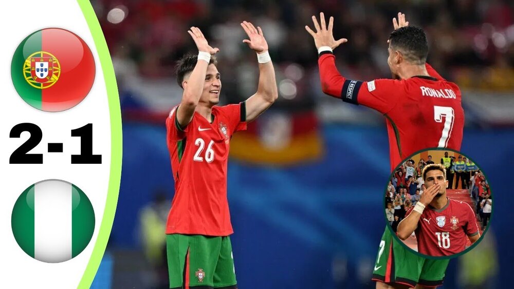 خلاصه بازی پرتغال مقابل نیجریه