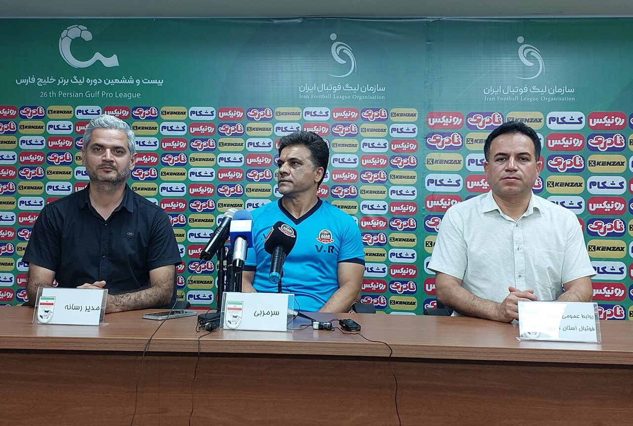 وحید رضایی: شمسآذر در برابر پرسپولیس به دنبال پیروزی است