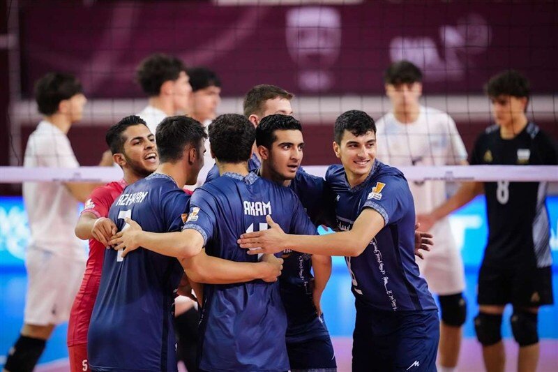 پسران والیبال ایران در فینال قهرمانی جهان