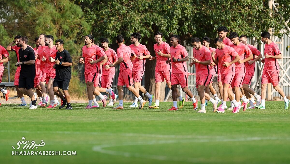 تمرین پرسپولیس